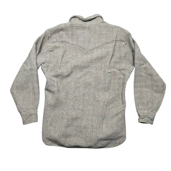 Vintage 70s Pendleton High Grade Western Wear Pearl Snap Virgin Wool Shirt - Picture 3 of 3